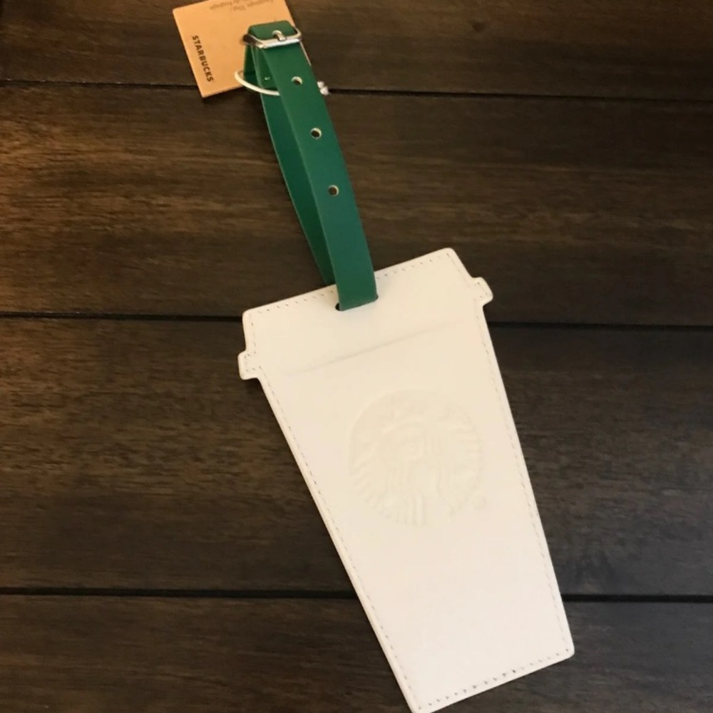 NWT Starbucks luggage tag